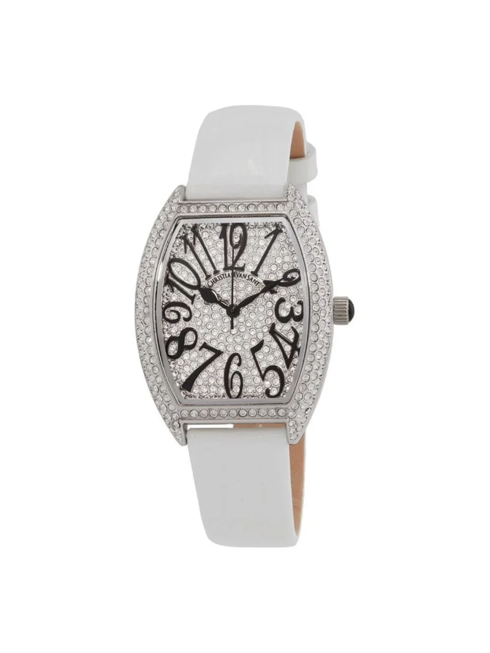 NWT Christian Van Sant Elegant Quartz White Dial Ladies Watch